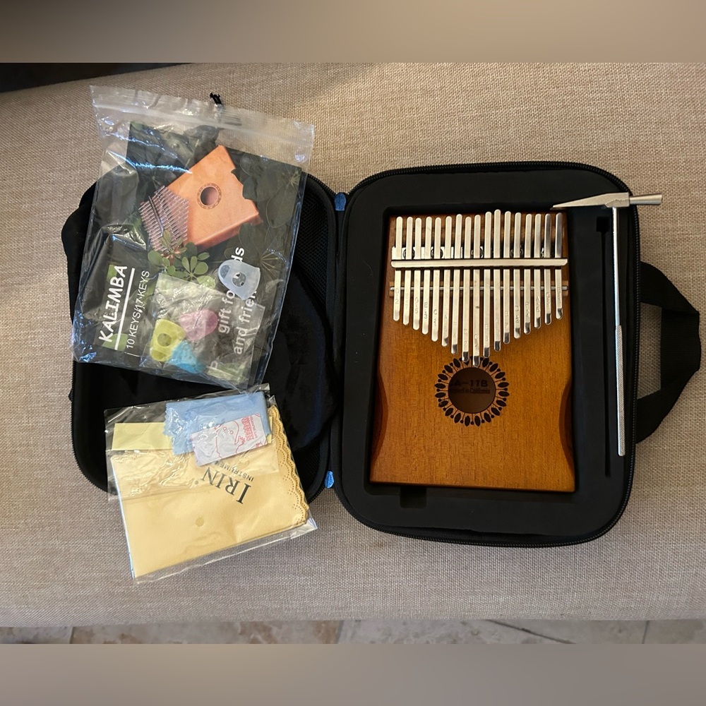 Kalimba Thumb Piano with Accessories